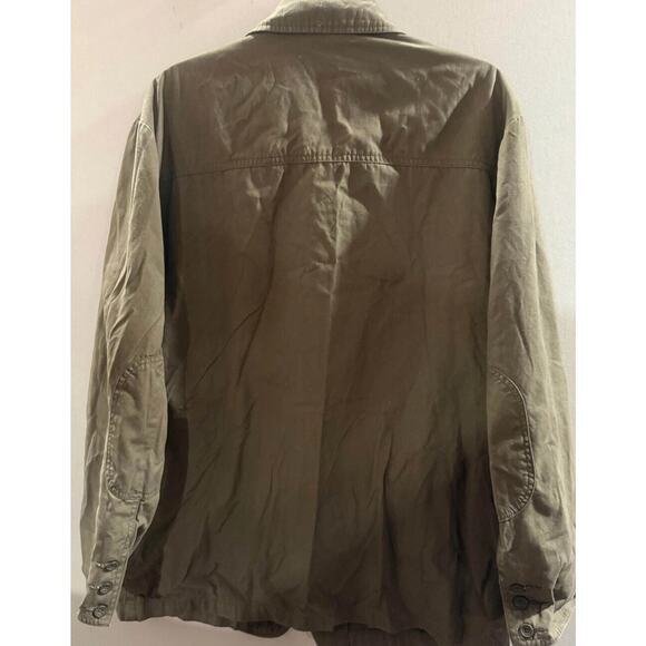 Madison Creek Outfitters Jacket Womens Large Green Notch Lapel Single Breasted - Picture 6 of 7